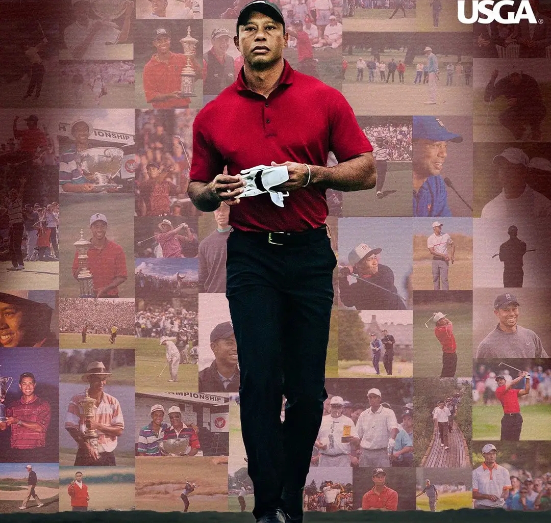 Tiger Woods has now win another medal 🏅🏅🏅🏅 for  USGA   his