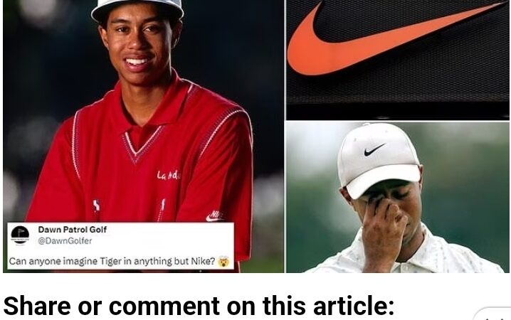 Golf fans mourn the ‘end of an era’ as Tiger Woods confirms his $500m, 27-year partnership with Nike is over: ‘This is like my parents getting divorced all over again’