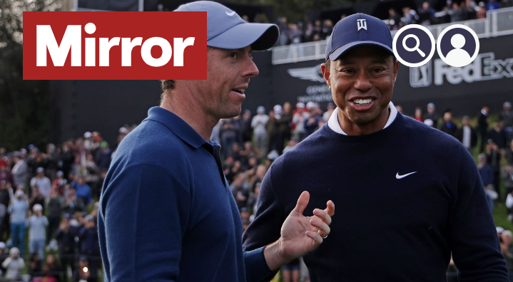 Rory McIlroy earns bragging rights over Tiger Woods as PGA Tour star makes return to golf