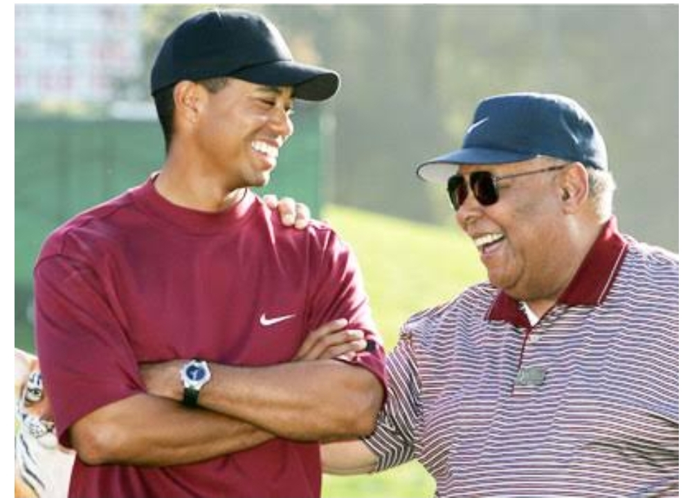 Congratulations: tiger woods celebrating his father’s birthday with unexpected gift