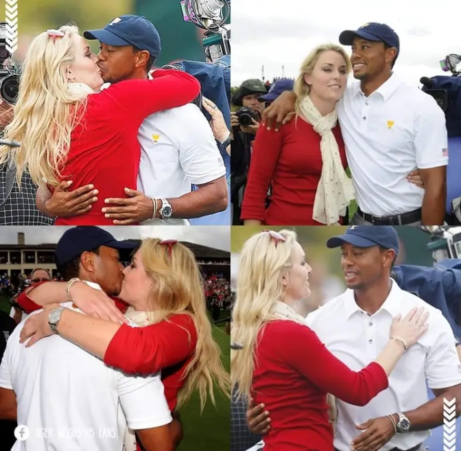 Love is in the air: Reactions as tiger woods is being spotted kissing ex, are they finally back together? 🤔