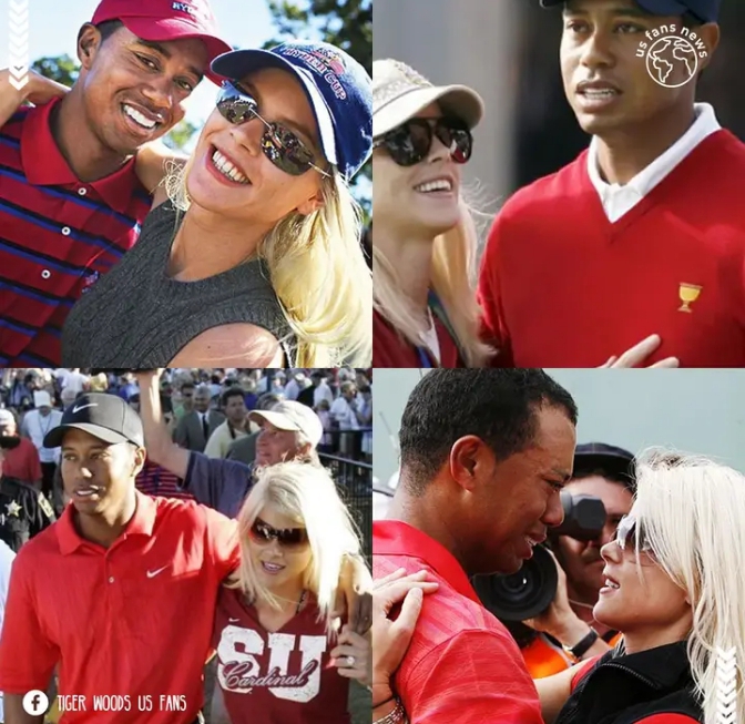 Tiger Woods quietly reunited with his ex-wife, a series of sweet, emotional photos were suddenly leaked (video) .