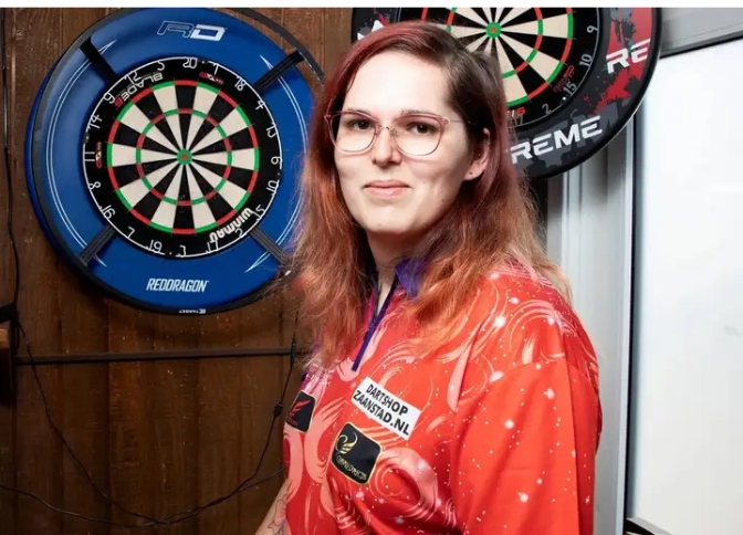 🎯 BREAKING NEWS!  27 year Noa-Lynn Van Leuven from the Netherlands becomes the first trans women darts players to win a PDC title after her victory at the Challenge tour today! 🏆   👏 👏