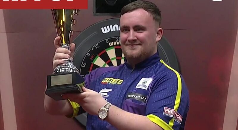 Darts sensation Luke Littler takes brutal swipe at Liverpool and Jurgen Klopp after Man Utd defeat