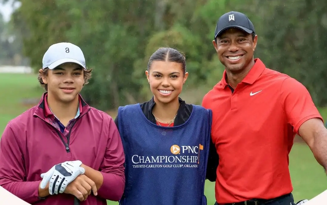 Sam woods said Tiger Woods is not just an excellent golfer but also an excellent father to his children🏌️