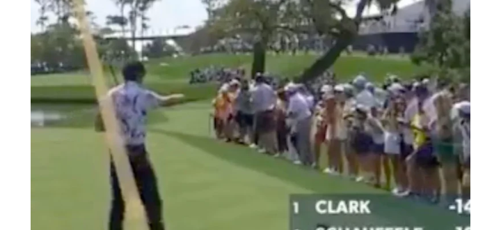 Rickie Fowler involved in furious altercation with spectator before going into meltdown