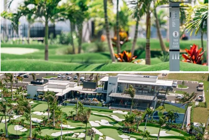 Latest update on TigerWoods:  I’m excited to share a sneak peek of the courses TGR renovation Design that I designed for PopStroke Sarasota.🚨