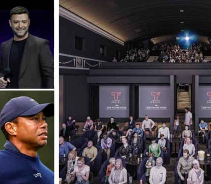 Tiger Woods, Justin Timberlake unveil first images for St Andrews cinema development