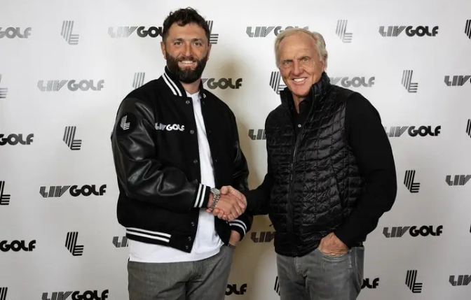 Jon Rahm Signs new deal with livgolf- league.