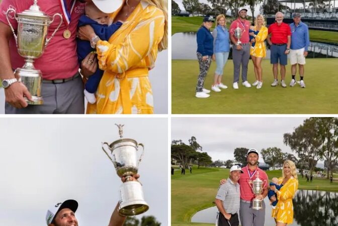 Love is in the air, reactions as Jon Rahm is seen publicly flaunting with his wife.