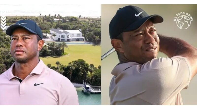 Tiger Woods’ “huge” villa on Jupiter Island suddenly changes owner