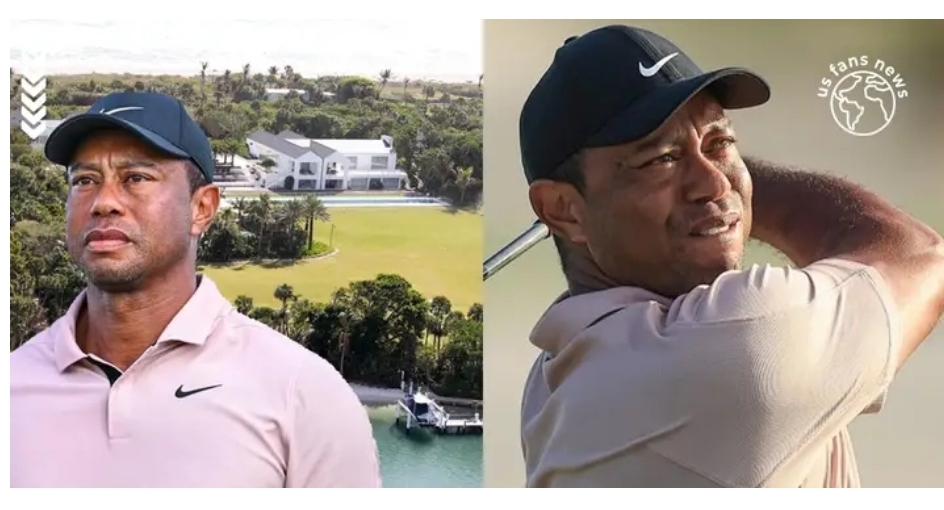 Tiger Woods’ “huge” villa on Jupiter Island suddenly changes owner