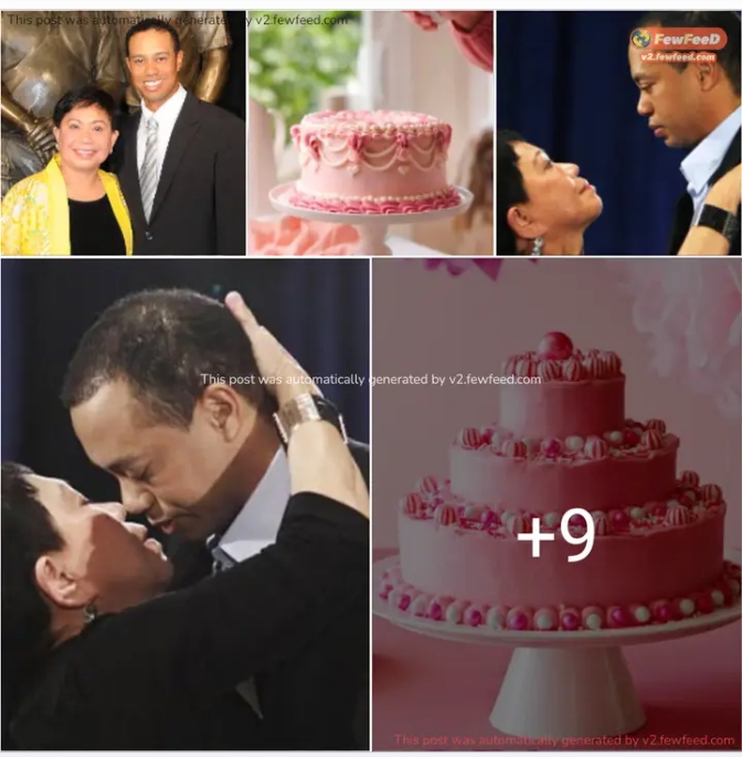 Happy 80th birthday to Tiger woods mom’s birthday..he Celebrated her in……