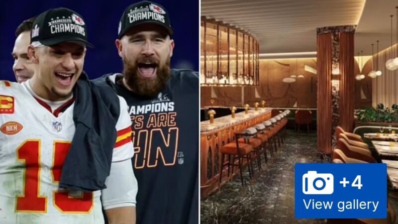 Travis Kelce and Patrick Mahomes plan to celebrate Chiefs wins at their Kansas City steakhouse