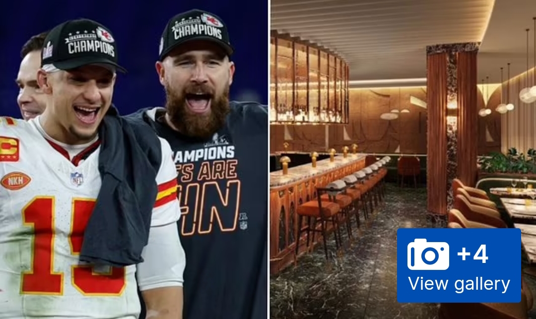 Travis Kelce and Patrick Mahomes plan to celebrate Chiefs wins at their Kansas City steakhouse