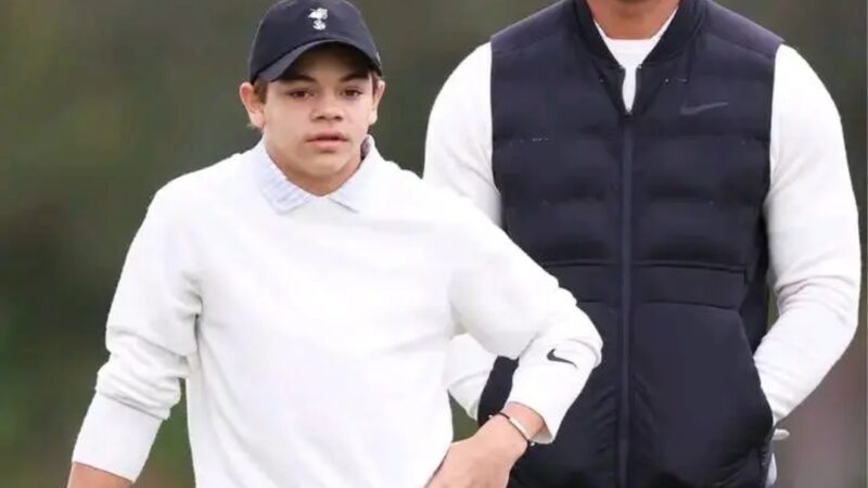 Report: Ajuga takes action after Tiger Woods’ son is subjected to ‘out of control behavior’