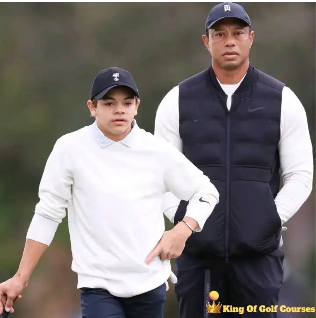 Report: Ajuga takes action after Tiger Woods’ son is subjected to ‘out of control behavior’