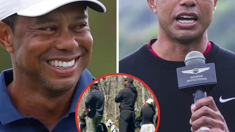 Tiger Woods spotted at Carolina Trace for son’s AJGA debut full Details In Comment 👇👇👇👇👇👇👇