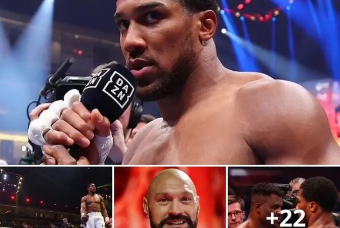 Anthony Joshua to Tyson Fury: I will make you  Kiss  death. Really?