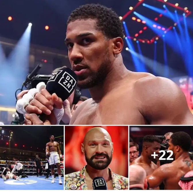 Anthony Joshua to Tyson Fury: I will make you  Kiss  death. Really?