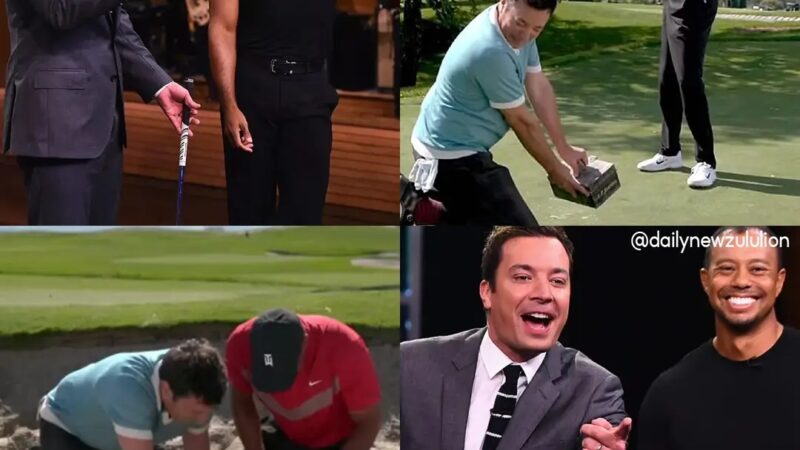 Tiger Woods finds treasure with Jimmy Fallon in Tonight Show segment (video) – Detailed video in comments 👇👇👇