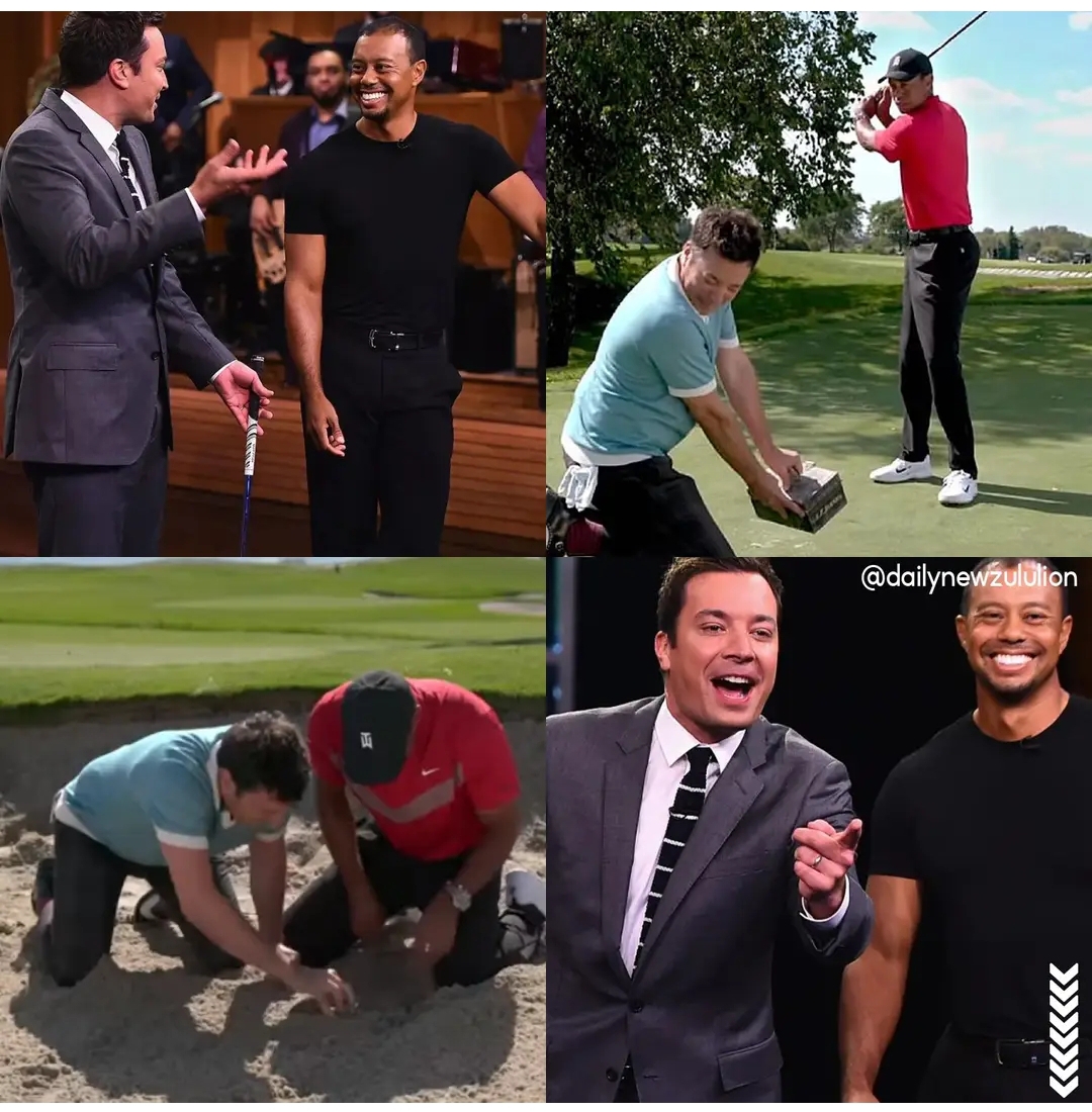 Tiger Woods finds treasure with Jimmy Fallon in Tonight Show segment (video) – Detailed video in comments 👇👇👇