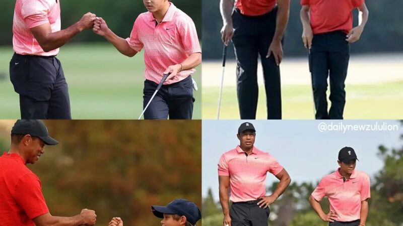 Tiger Woods’ son’s allure excites golf fans, sparking a search for his mother’s info (video) – Detailed video in comments 👇👇👇