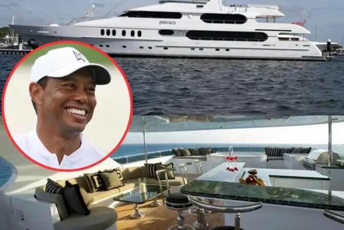 Inside Tiger Woods’ incredible luxury yacht with jet skis, a jacuzzi and its own gym