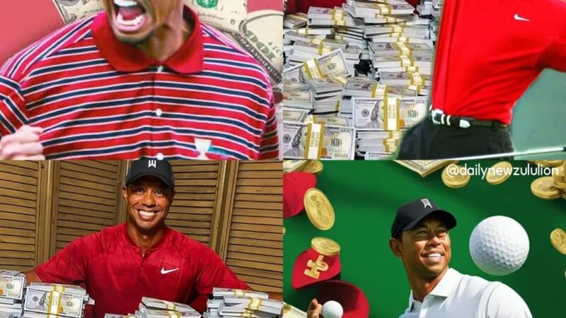 Retiring due to injury, Tiger’s 2023 income is still the highest in Golf, why? – Full reason here 👇👇👇