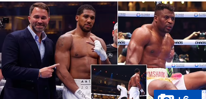 Eddie Hearn blasts Francis Ngannou’s ‘BAFFLING’ excuse for losing to Anthony Joshua… as he insists the ex-UFC fighter ‘should know better’