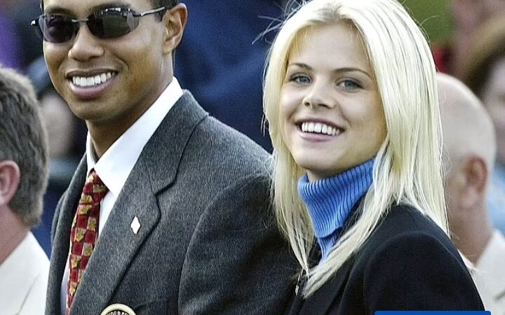 Tiger Woods reunites with ex-wife Elin Nordegren at son Charlie’s golf championship ceremony… after his former agent Hughes Norton claimed icon is ‘zombie-like’ when he ends ALL his relationships