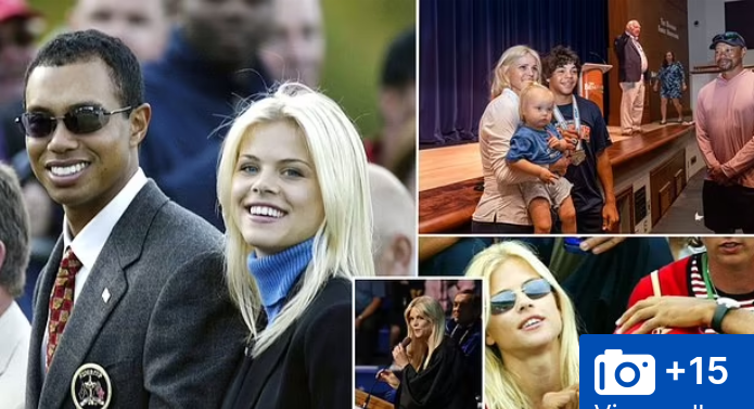 Who is Elin Nordegren, Tiger Woods’ ex-wife and mother of his two children, after the pair were spotted publicly at son Charlie’s high school golf championship ceremony?