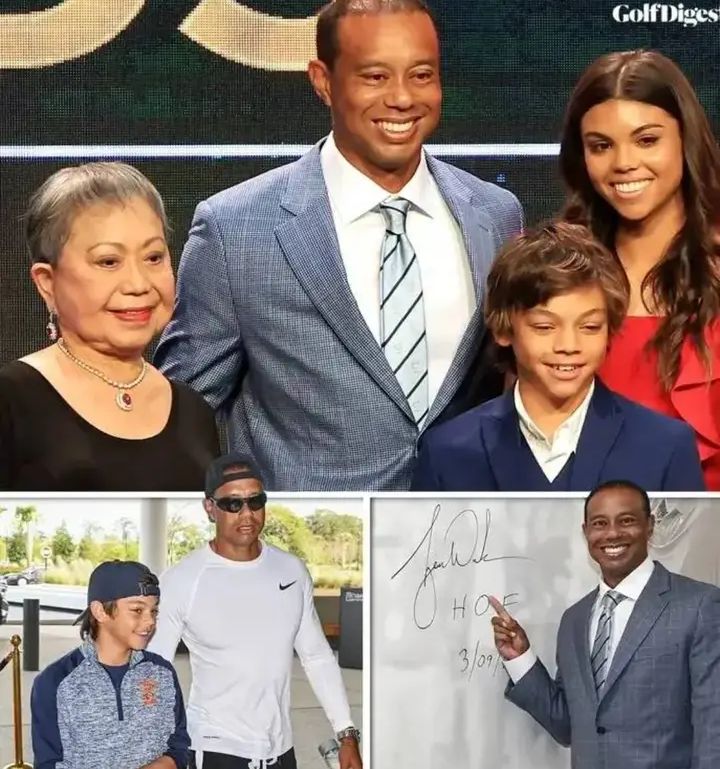 Tiger woods surprises his son Charlie Axel Woods with a brand new car on his 16th birthday  Full Details In Comment 👇👇👇👇👇👇