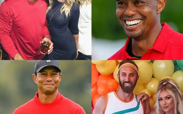 Tiger Woods is trying to pr0voke Dustin Johnson by being too close to Paulina Gretzky, really? (video) – Full video below👇👇👇