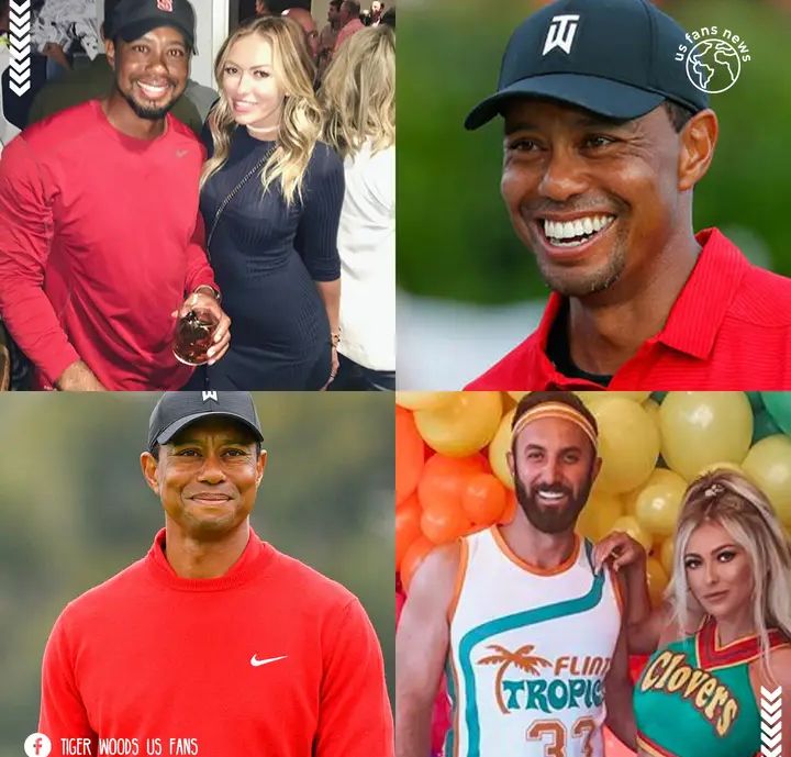 Tiger Woods is trying to pr0voke Dustin Johnson by being too close to Paulina Gretzky, really? (video) – Full video below👇👇👇