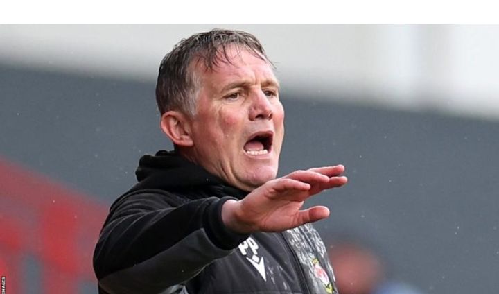 Manager Parkinson’s side could go up on Saturday if they beat Forest Green Rovers and results go their way.