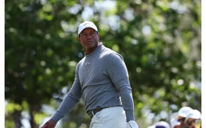 Exhausted Tiger Woods reacts to Masters cut streak record