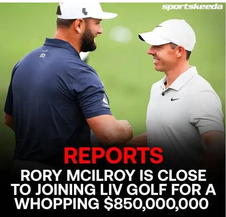 Rory McIlroy on the verge of SHOCKING $850 MILLION LIV Golf move: Reports 👀💰 Full Details in comments section 👇👇👇