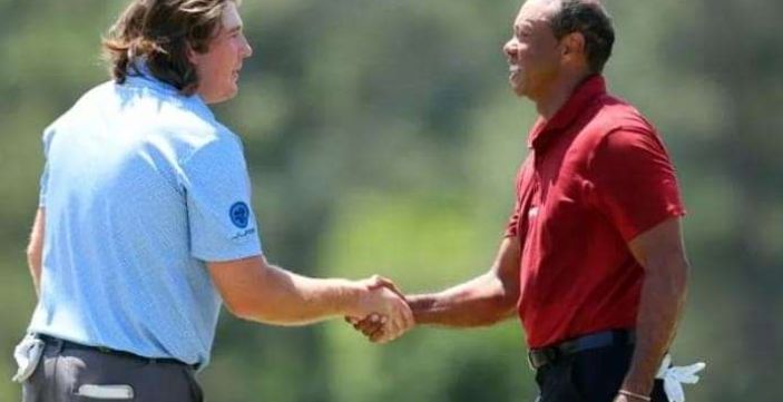 News live: Masters amateur who played with Tiger Woods reveals how he was treated during round together.