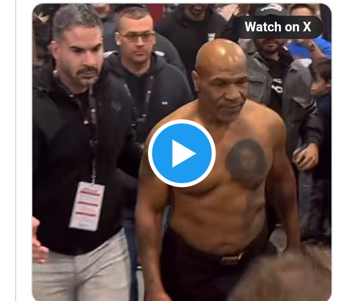 Mike Tyson is 57 years old, but he still remains in incredible health.not death 