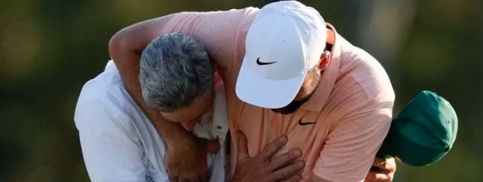 Caddie Ted Scott sleeps with Masters pin flag after Scottie Scheffler’s win