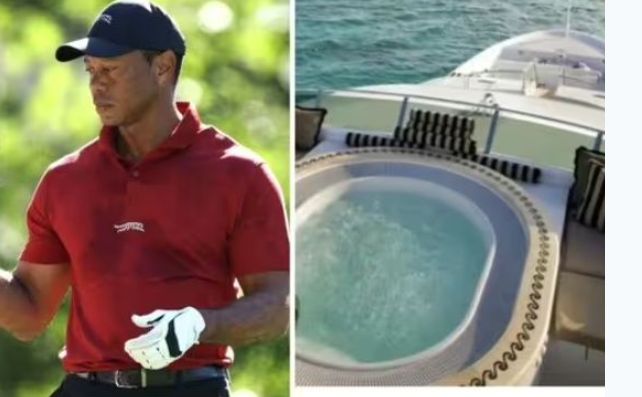 Tiger Woods withdraws with a super yacht for £ 15 million after a master with a board elev