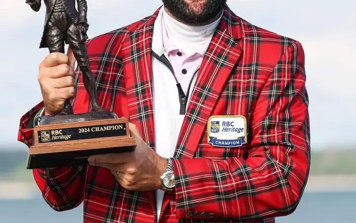 Congratulations for Yet another week, another trophy, and a new jacket to add to the collection. 🏌️⛳