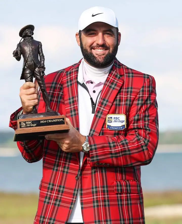 Congratulations for Yet another week, another trophy, and a new jacket to add to the collection. 🏌️⛳