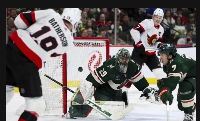 Lettieri scores the game-winning goal as Minnesota Wild earns 2 crucial points with a 3-2 victory over Ottawa Senators