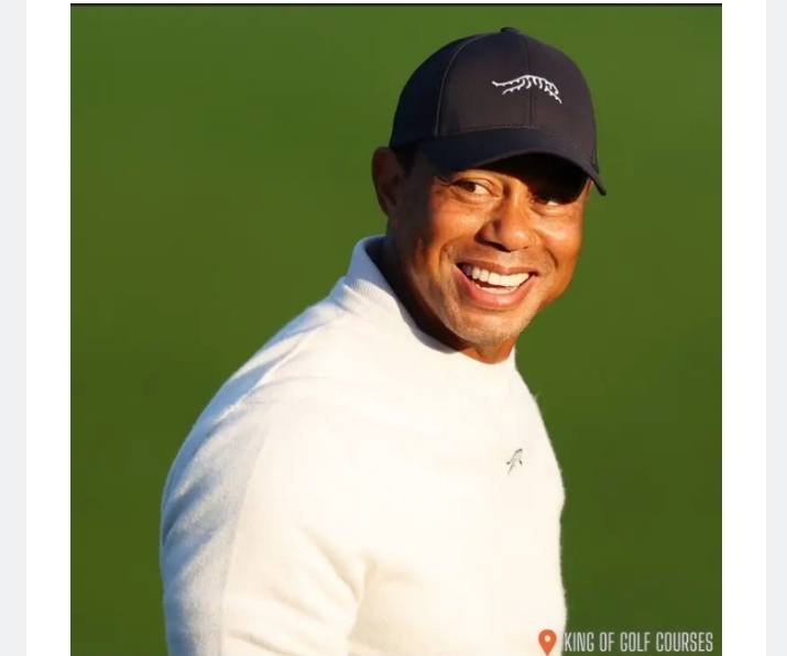 Tiger Woods made history Friday afternoon at Augusta National.