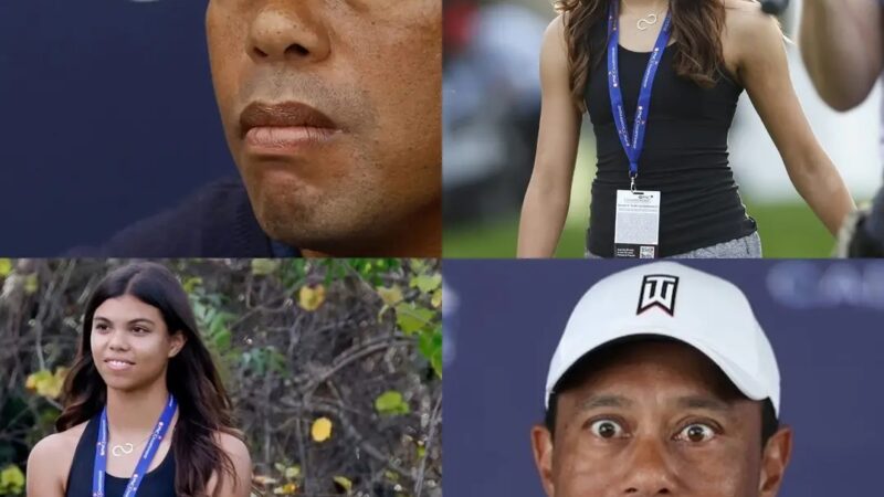 Tiger woods says: you are a disgrace to the family 😔😔. Reactions on social media as evidence prove that Sam woods is pregnant. Really?