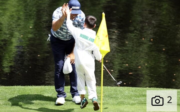 Gary Woodland hits hole-in-one on Masters par three day just months after brain surgery