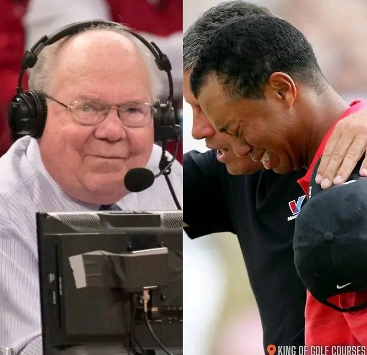 vern lundquist reveal tiger woods gave the legendary broadcaster an amazing moment he will forever  cherish. (…see more