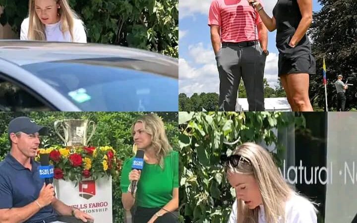 Rory Mcllroy’s wife fled Florida to avoid rumors that the golf star was having an affair with a CBS reporter (video)